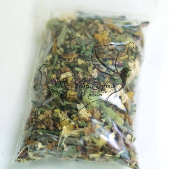 Зхурат сирийский цветочно-травяной национальный чай «Saha Kawia»   