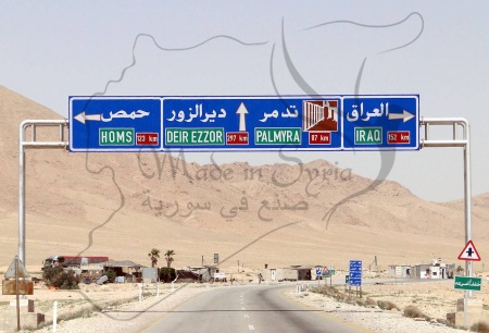 Едем в пустыню Сирии- дорога от Дамаска до Хомса