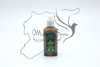 Органический укрепляющий и восстанавливающий шампунь Bint Al Hair «Дочь Благодетельницы» с маслом цветов дамасской розы