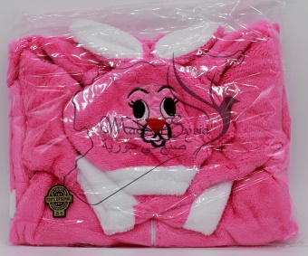 Халат розовый "Ушастый шалунишка - зайчонок" размер 34