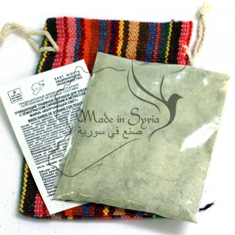 Очищающий травяной порошок для зубов с лемонграссом сирийским и милиcсой Marva «Излучающая свет»