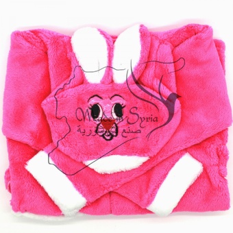 Халат розовый "Ушастый шалунишка - зайчонок" размер 28