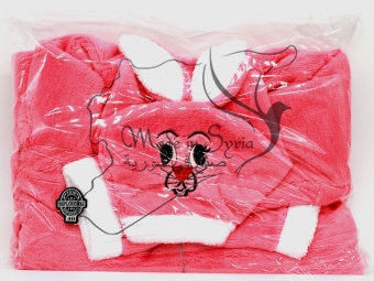 Халат светло розовый "Верный спутник - заинька" размер 40
