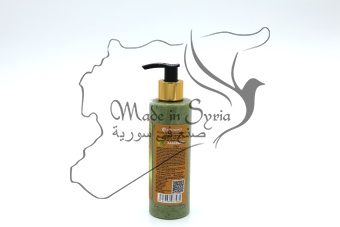 Сирийский шампунь для укрепления и интенсивного роста волос JAHANGEER «Завоеватель мира» с маслом листьев усьмы