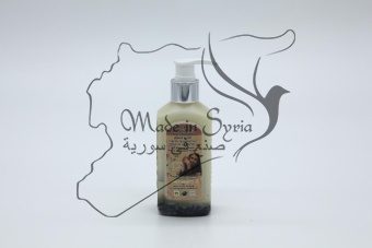 Cирийский органический шампунь для здоровья волос Bint Yamama «Дочь Ямамы» с иерихонской розой, белокудренником и ревенем