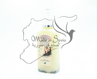 Cирийский органический шампунь для здоровья волос Bint Yamama «Дочь Ямамы» с иерихонской розой, белокудренником и ревенем