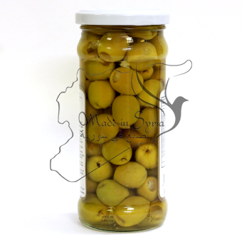 Оливковый ALREEF Stuffed With Gitrus "Фаршированнный цитрусовыми" зеленые оливки (стекло)